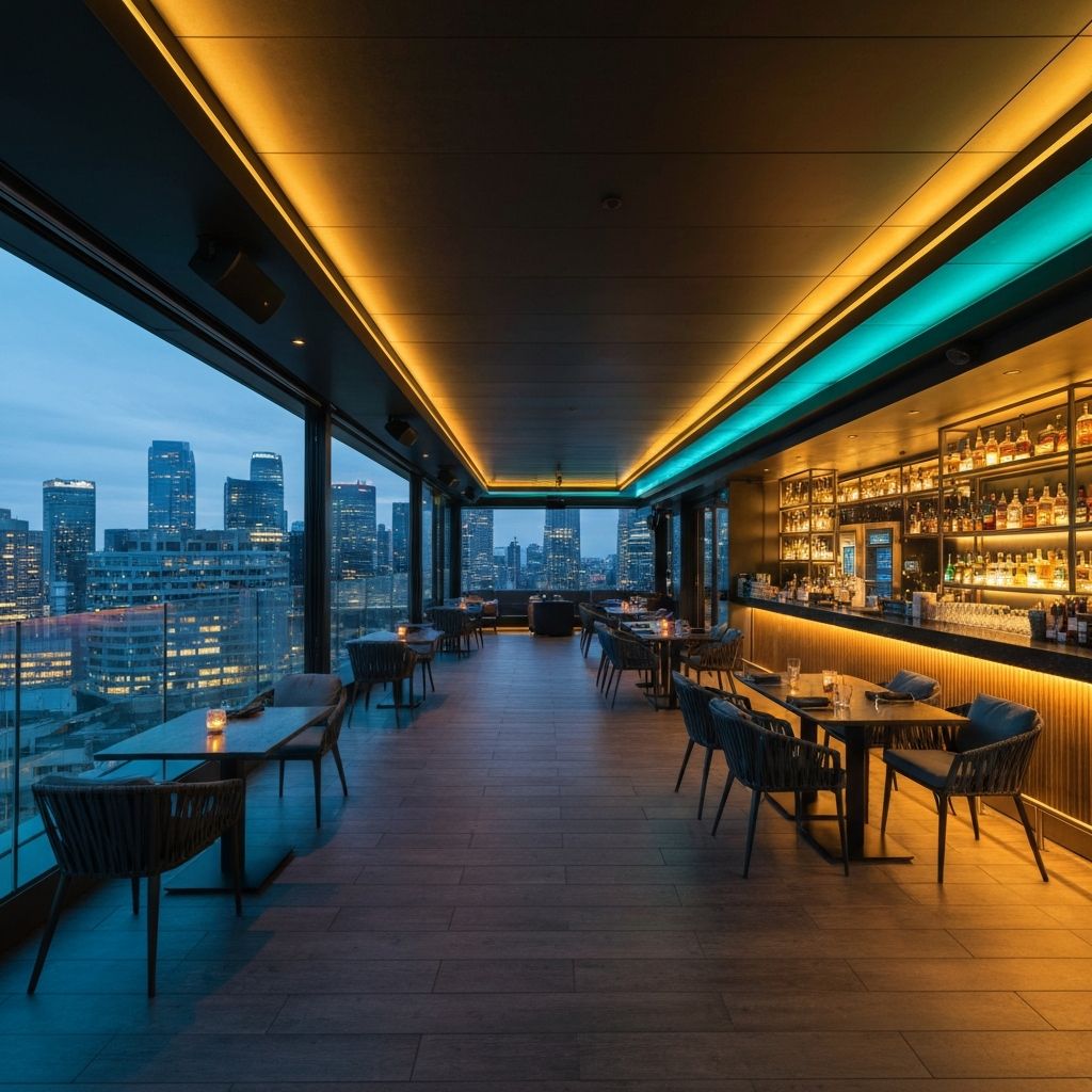 Luxury hospitality venue